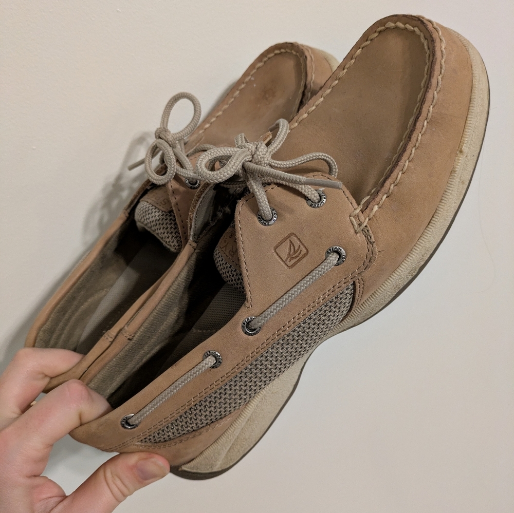 Sperry Women's Light Brown Boat Shoes